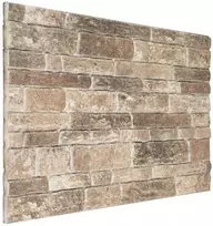 Sienų plokštės 10 pcs Įvairiaspalvis 100 x 50 cm EPS putos