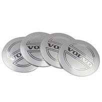 4 vnt. 56/60/64 MM Automobilio ratų centriniai dangteliai Stebulės ženklelio dangteliai Skirta Volvo Rdesign T6 AWD C30 C70 S40 S60 S70 S80 S90 V40 V50 V60 V70 sidabras