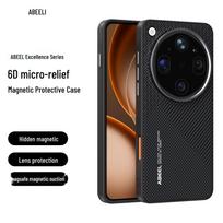 Compatible with Oppo Find X9 Ultra/X9 Pro: Magnetic Soft Full-Wrap Anti-Drop Protective Phone Case Find X9