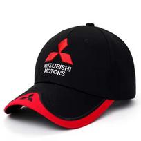 Car Baseball Cap For Mitsubishi Pajero Outlander Lancer Ralliart ASX Outdoor Summer Adjustable Peaked Cap Embroidered Casual Hat