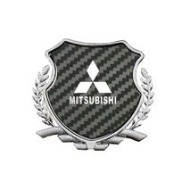 Metal Car Fender Side Emblem Sticker Rear Badge for Mitsubishi Lancer Ex Mirage OTO ASX Montero L200 EVO Delica Pajero Eclipse