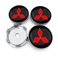 Car Wheel Hub Center badge Caps Rims Wheel Covers For Mitsubishi outlander Triton L200 ASX Mirage Pajero Eclipse Colt Lancer