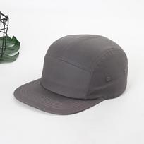 Vasarines medvilninės 5 skydelių didelio dydžio beisbolo kepurės Oversize 62cm plokščiu viršumi sportinės Snapback kepurės Hip Hop Skateboard kepurė Individualus didmeninė prekyba M56-59CM tamsiai pilka spalva