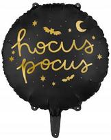 Balon Foliowy Hocus Pocus, 45 Cm, Czarny
