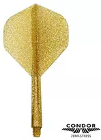 Vientisa ilgo kotelio ir standartinio sparnelio sistema Condor Lame Glitter No.2, aukso sp.