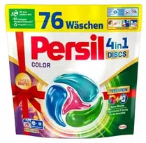 Skalbimo kapsulės PERSIL Color 4 in 1, 76 vnt.