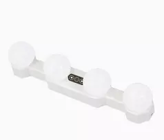Sieninis šviestuvas LED šviestuvas veidrodžiui 30 cm, Belaidis makiažo apšvietimas