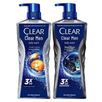 Clear Men Balance Oil Control Shower Gel - Sport & Deep Cleanse Duo