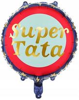 Balon Foliowy Super Tata, 45 Cm, 1 Szt.