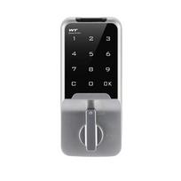 Smart Touch Keypad Keyless Lock Digital Zinc Alloy Password Lock Battery Powered Multifunctional Drawer Lock Home Security bronza