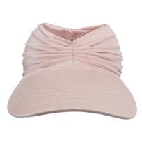 Sun Hat Pleats Sun Protection Ladies Foldable Anti Sun Cap for Vacation rožinė