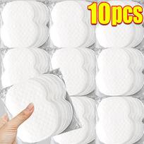 10/300 vnt. Vienkartiniai pažastų įklotai prakaitui sugeriantys pleistrai Vasariniai dezodorantai Neaustiniai įklotai kvėpuojantys itin ploni One size