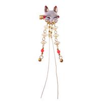 Daily Cos Props Handwork Cosplay Tassels Kimono Hair Clip Hairpin Rabbit Hair Accessories