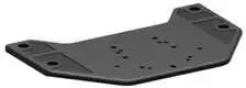 Sabelt Sim Racing Sabelt Wheel Deck, steering wheel mount, compatible with P, S, and X series – juodas