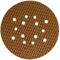 Dedra Tarczki Šlifavimo diskai be užsikimšimo, 225 mm, #240, su lipnia juosta, 5 vnt. rinkinys