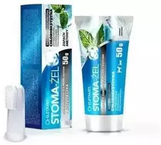 EUROWET Stoma-Żel Mint - dantų pasta ir šepetėlis šunims ir katėms - 50 mg