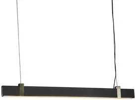 Pakabinamas šviestuvas Nordlux 28W LED pakabinamas linijinis šviestuvas LILT, juodas, 2700K, dimeriuojamas