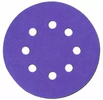 Dedra Tarczki Keraminiai šlifavimo diskai 125 mm, #180, su lipnia juosta, 5 vnt. rinkinys
