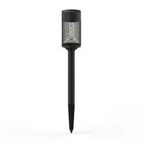 Telforceone Forever Light Solar LED Lamp Steel Post SUNARI FLS-15 juodas