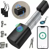 AVATTO išmanioji durų spyna su piršto atspaudu, slaptažodžiu, IC kortele ir Bluetooth valdymu, SDL-V1-B120