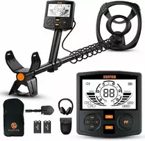 SUNPOW metalo detektorius su 30 cm IP68 vandeniui atsparia rite, HD-LCD ekranu ir 5 režimais OT-MD14
