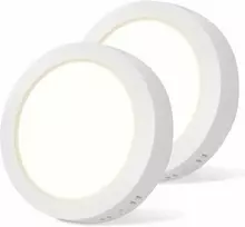 Lubinis šviestuvas Aigostar LED lubų šviestuvas, 18 W, 4000 K, 2100 lm, Ø22,6 cm, 2 vnt.