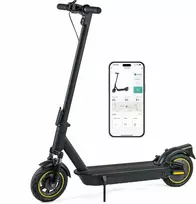 WQCJL elektrinis sulankstomas paspirtukas su 10 colių ratais, 45 km nuotolis, 4 amortizatoriai, valdymas programėle, W4 Max