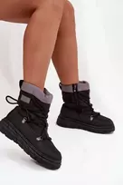 Sniego botai juodi su užtrauktuku Lee Cooper