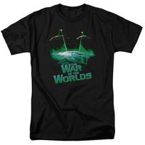 Pasaulių karas Pasaulinė ataka Sci Fi Filmas Retro Marškinėliai Unisex T-shirt XXXXL blue
