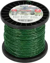 Dedra Valas Kvadratinė susukta pjovimo valas 2,4 mm x 90 m, ritė