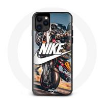 Dėklas - Maniacase - Iphone 13 Mini - Nike Logotipas - Silikoninis - Minkštas juoda