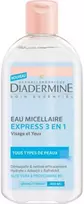 Diadermine Hydrating Micellar Vanduo micelinis vanduo, 400 ml