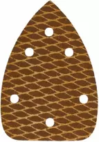 Dedra Papier Delta antikorozinis švitrinis popierius #100, 140x140x80mm, su lipnia juosta, 5 vnt. rinkinys