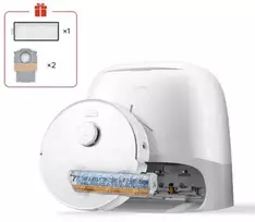 Roborock Qrevo Curv 2 FlowX balta