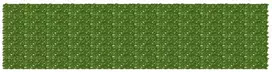 Balkono ekranas su lapais Žalia ir geltona 600 x 150 cm