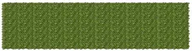 Balkono ekranas su lapais Žalia ir geltona 600 x 150 cm