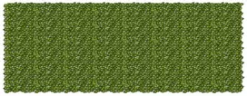 Balkono ekranas su lapais Žalia ir geltona 400 x 150 cm
