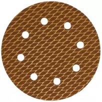 Dedra Tarczki Šlifavimo diskai be užsikimšimo, 180 mm, #320, su lipnia juosta, 5 vnt. rinkinys