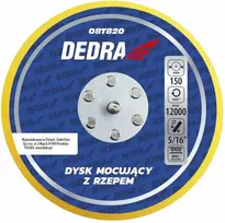 Dysk 150 mm Velcro pagrindo diskas orbitiniams poliruokliams