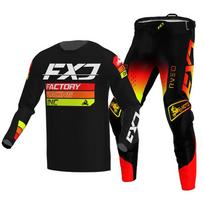 Motocross Jersey & Pant Kits lenktynių kostiumas Racer Gear Set Off-road MX Enduro MOTO Vyriški rinkiniai Moterų kalnų kalnų motociklų kombinacija L-34