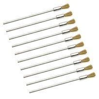 10 Piece Wire Brush for Drills Wire Brush Bit Effective Removal of Dirt, Paint, and Stains Deep Cleaning Rusts Tool