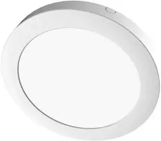SpectorLight Paviršinė LED panelė SPECTOR LIGHT, 24 W, 4000 K, 2500 lm, apvali f., baltos sp., Ø22,5 x h3 cm