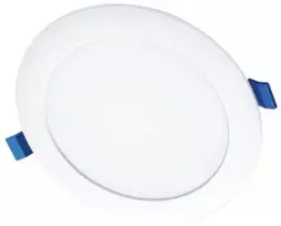 SpectorLight Įleidžiama LED panelė SPECTOR LIGHT, 24 W, 4000 K, 2500 lm, apvali f., baltos sp., Ø22,5 x h2,4 cm