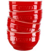 Ensemble de bols - ZWILLING - Staub - Vitrocéramique - Rond - 0,7 L - Rouge