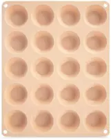 Silikoninė forma keksiukams 29 × 23,5 × 2 cm