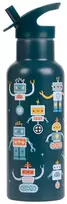 Vaikiška gertuvė iš nerūdijančio plieno 'Robotai' - 500 ml