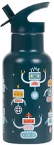 Vaikiška gertuvė iš nerūdijančio plieno 'Robotai' - 350 ml