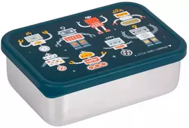 Nerūdijančio plieno pietų dėžutė vaikams ‘Robotai‘