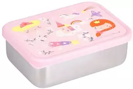 Nerūdijančio plieno pietų dėžutė vaikams ‘Princesės‘