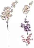 Dirbtinio augalo šakelė SPRING FLOWER, 3 rūšys, 98 cm